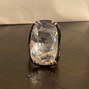 Swarovski Harmonia cocktail ring Woman Oversized crystal